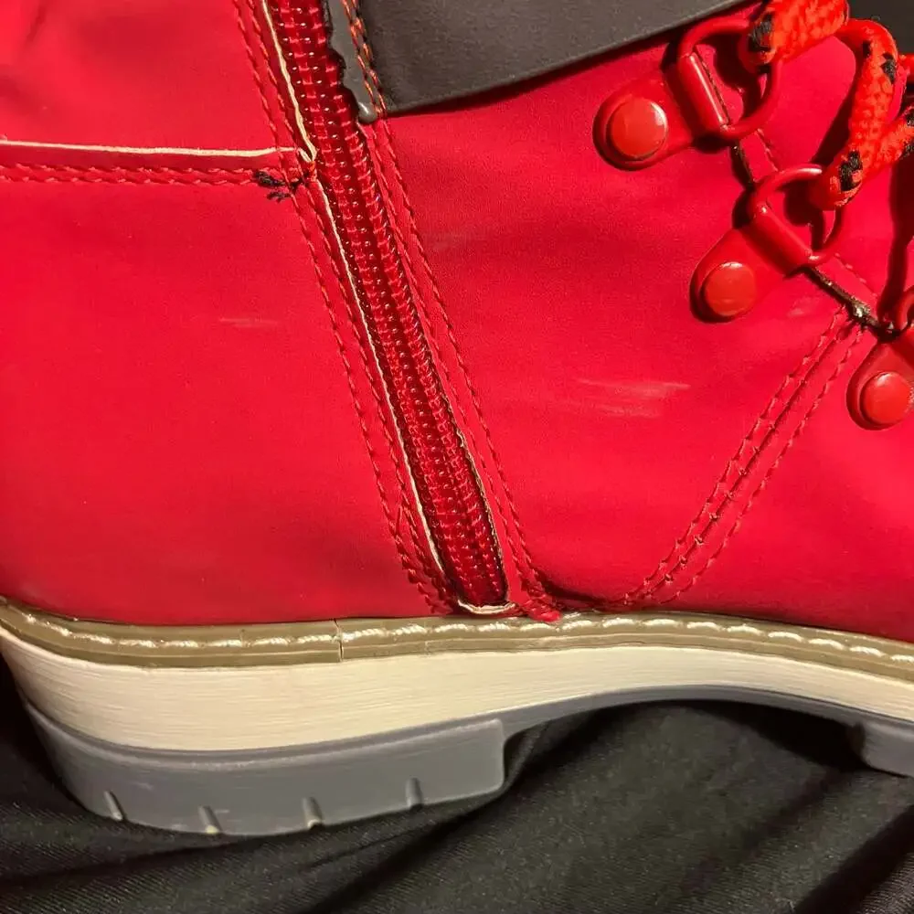 Vintage red winter